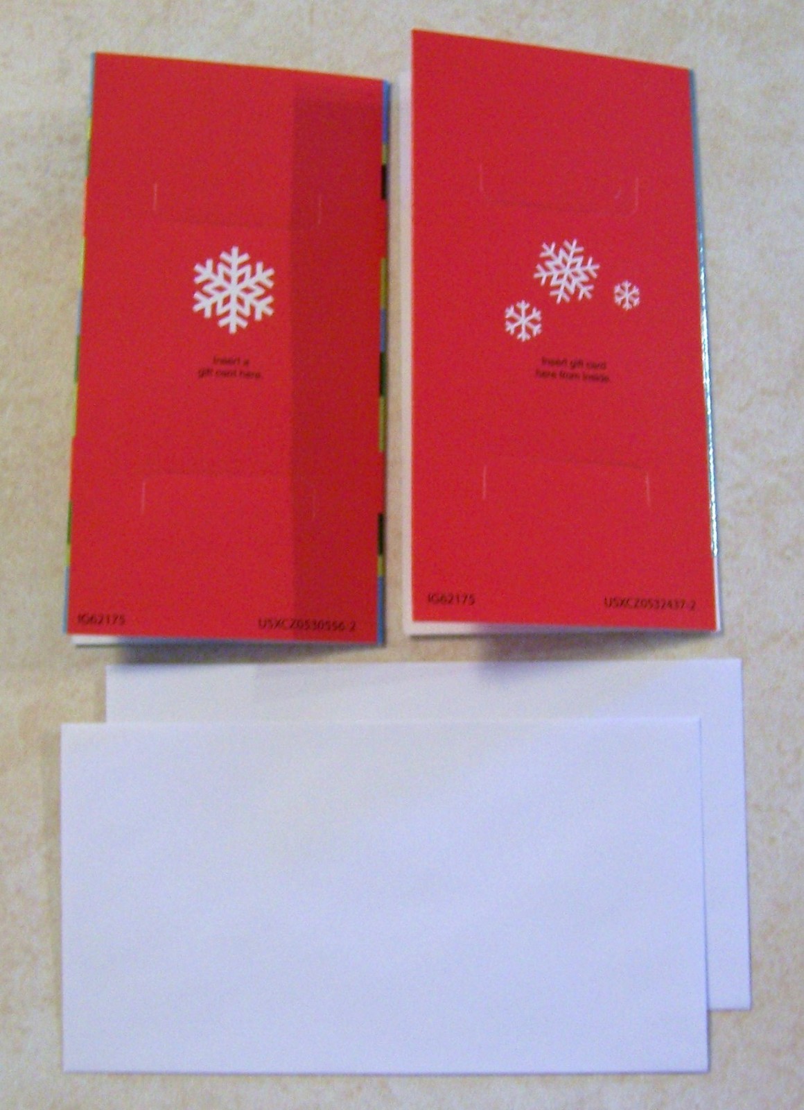 LOT OF (3)  Money / gift card holders cards W envelopes*   Merry Christmas JOLLY