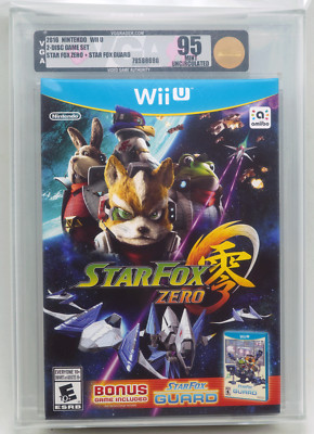 Nintendo Wii U Star Fox Zero + Guard VGA 95 Mint Gold Uncirculated (2016)