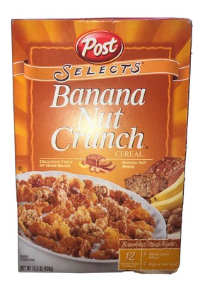 April 1, 2005 Expired *Sealed* 1995 Mark Post Selects Bananna Nut Crunch Cereal