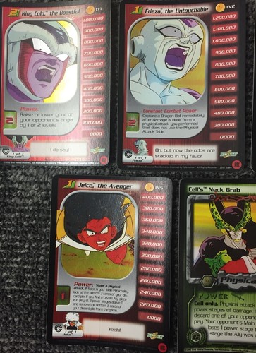 Dragon Ball Z Lost Villain Subset Complete Limited FOIL Rare Promo Lot