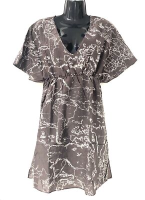 ALVIERO MARTINI 1^ CLASSE VESTITO MARE COPRICOSTUME DONNA GEO BROWN