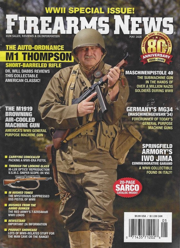 Firearms News Magazine May 2026: WWII Special Issue