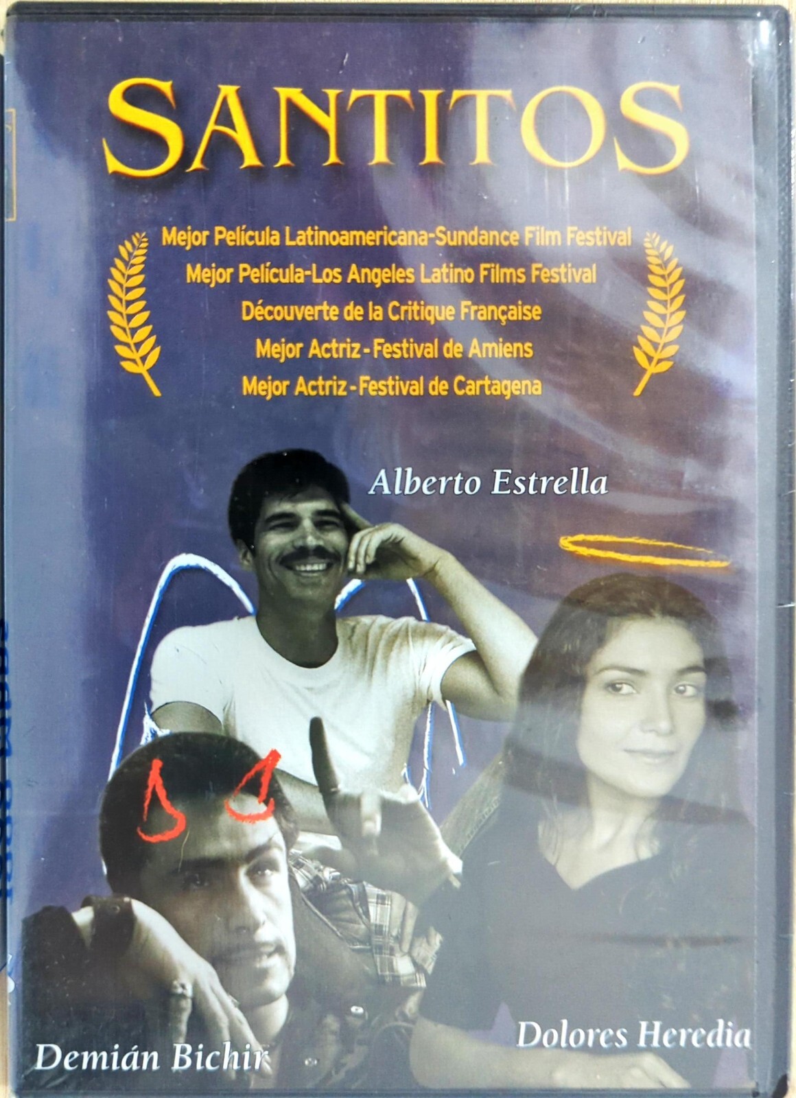 Santitos (1999, DVD) Dolores Heredia, Demian Bichir, Alberto
