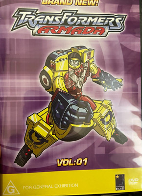 Transformers Armada Volume 1 region 4 DVD (kids animated action tv series)