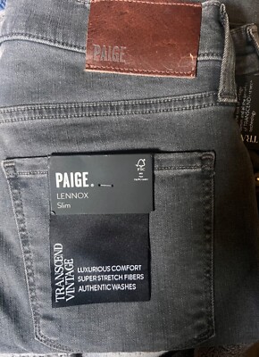 Paige Lennox Slim Jean Men's 28 Regular NWT MSRP $199.00