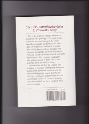 Plymouth Colony  Its History and People 1620-1691 by Eugene A. Stratton 1986