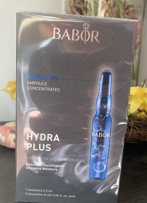 BABOR Hydra Plus Ampoule Concentrates 7 ampoules 2 ml ea NEW SEALED+ Free GWP 