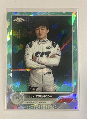 Yuki⭐︎ 2022 Topps Chrome Sapphire Formula 1 F1 Yuki Tsunoda #61