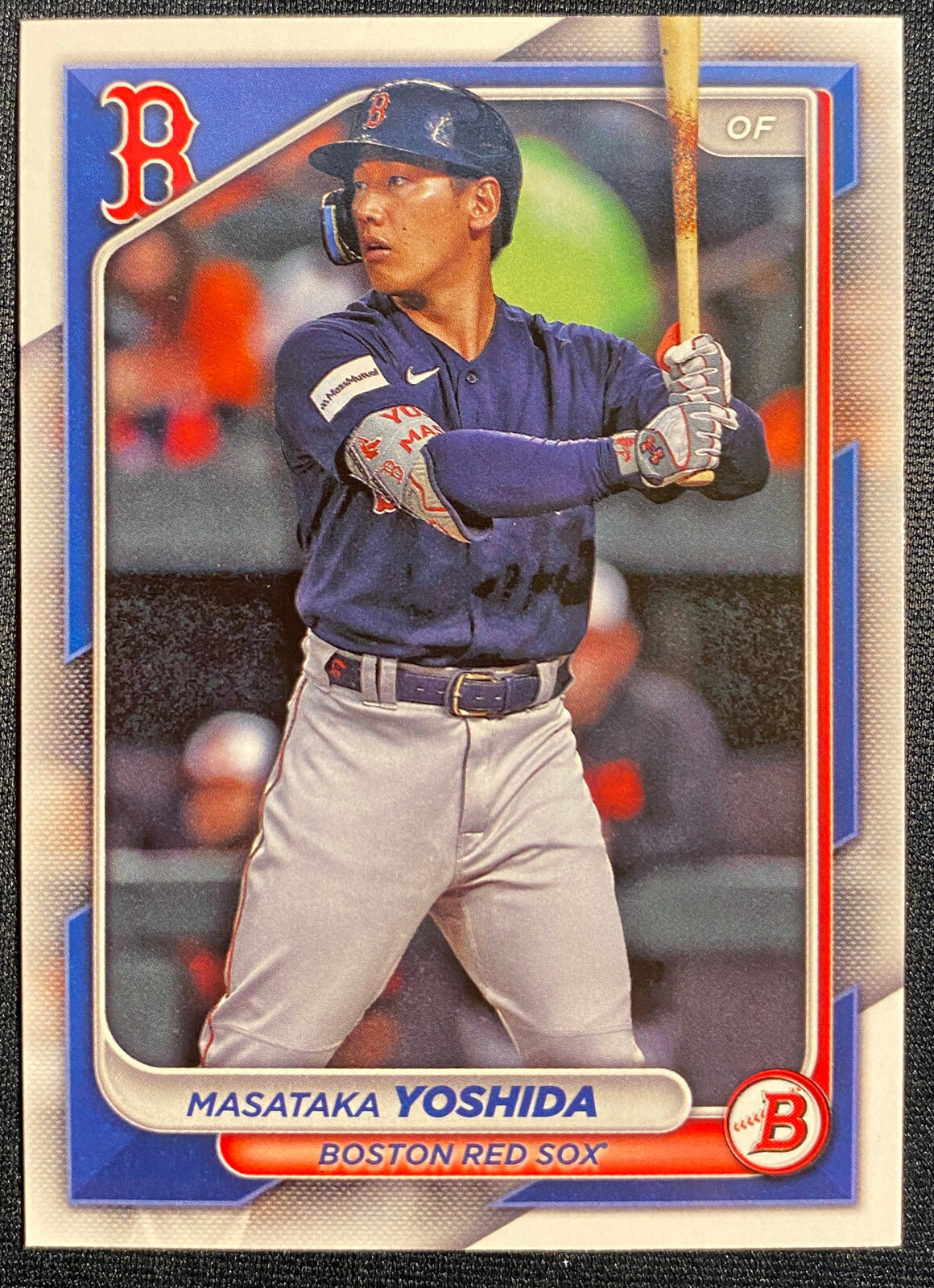 ゲームセンター・ゲームカード Bowman Masataka Yoshida Blue Rookie 2024 Topps Heritage Masataka Yoshida Chrome Blue Sparkle