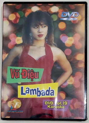 Vu Dieu Lambada-Phi Viet Laser Vol 19 DVD Karaoke 2001 VTG, New &Rare
