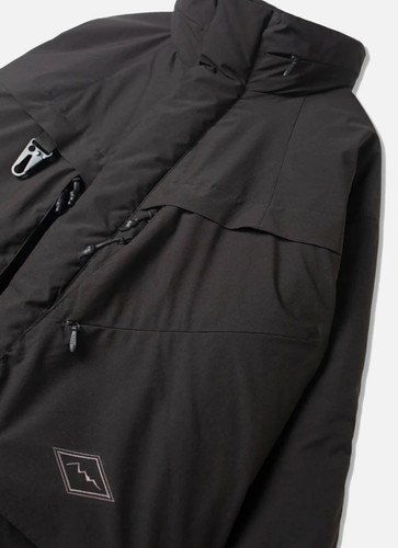 Pre-owned Manastash Extra Mile Infinity Prima Jacket (black) Large Us Xl Jpn With Tags