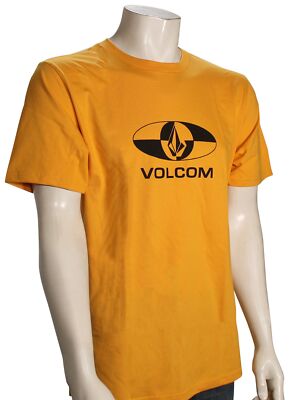 Футболка Volcom Masonite SS - Старое золото - Новая