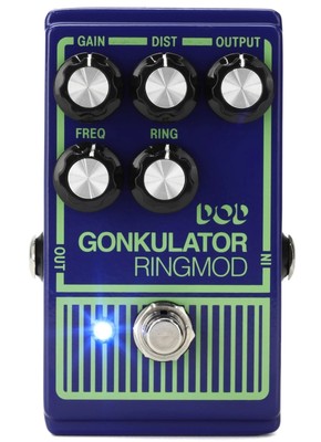 Digitech Guitar Effect Pedal, Blue, Regular (DOD-GONKULATOR)