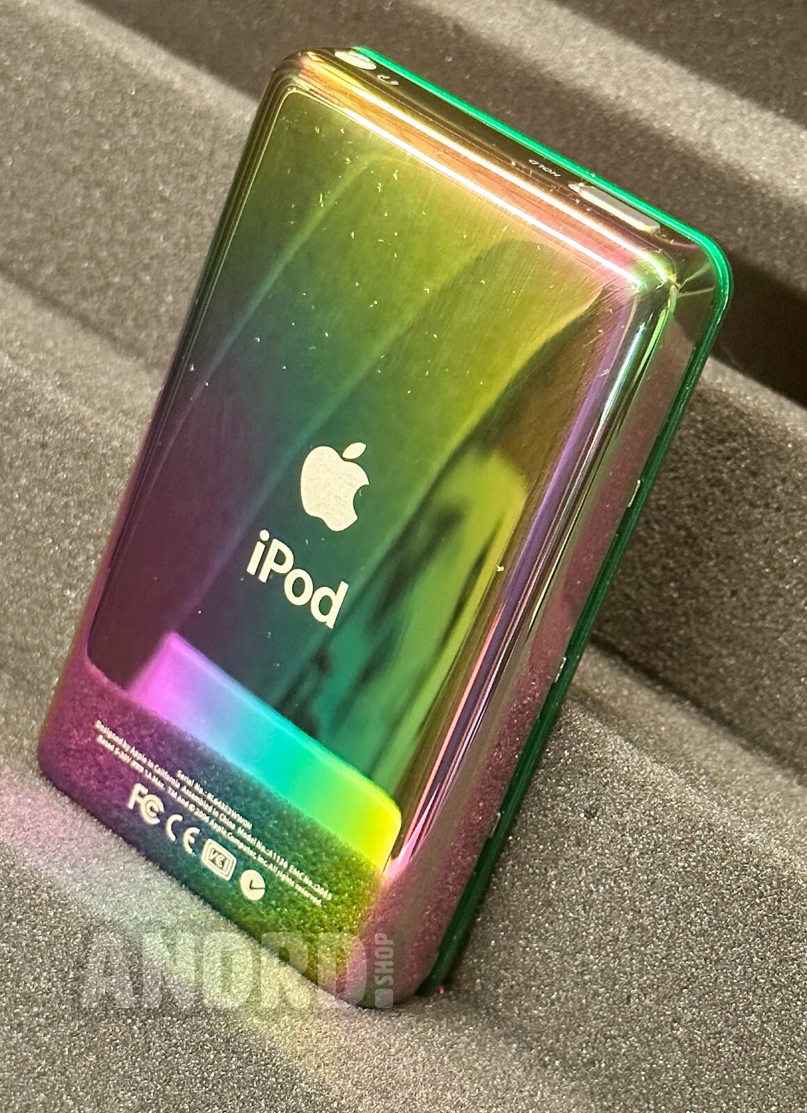 Custom Green Apple iPod Classic 7th Gen - Taptic Mod