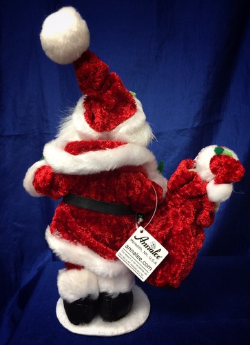 ANNALEE DOLLS COZY CHRISTMAS SANTA 9”