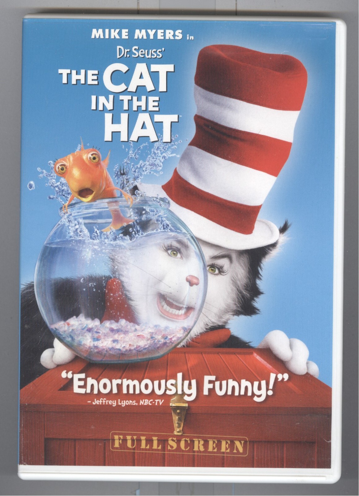 Dr Seuss Cat In The Hat (2003 FS DVD) Mike Myers Alec