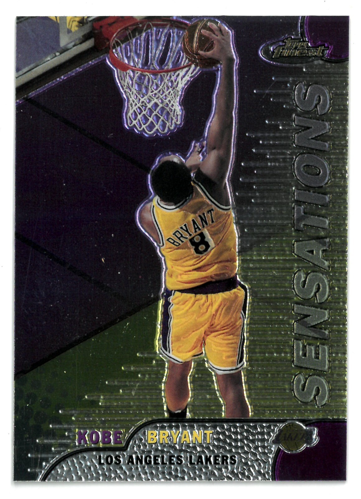 その他 Kobe Bryant Kobe Bryant 1999-00 Topps Finest Sensations Basketball Card