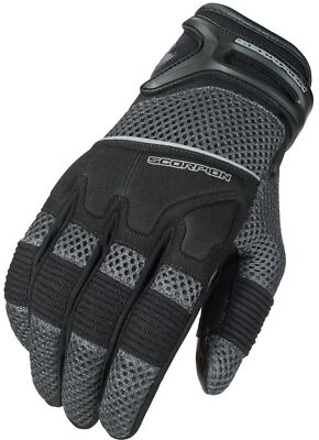 Scorpion Cool Hand II Mens Motorcycle Gloves Gray XL