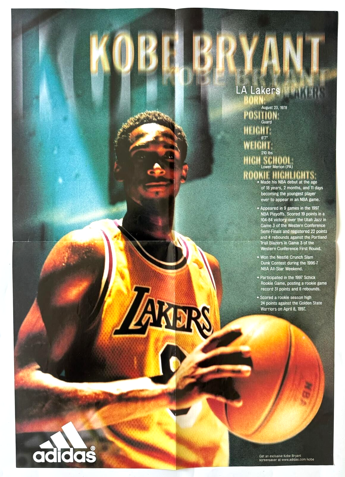 KOBE BRYANT ポスター Kobe Bryant Poster 60x90cm NBA Basketbol Afiş - Kalın Poster