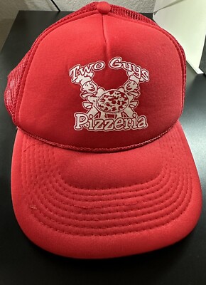 Vintage Otto Pizza Hat Two Guys Pizzeria Great Condition 
