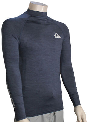 Защита от сыпи Quiksilver Everyday LS - Винтажный цвет индиго Хизер - Новинка