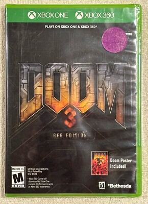 Doom 3 BFG Edition: Xbox One / Xbox 360 BRAND NEW FACTORY SEALED