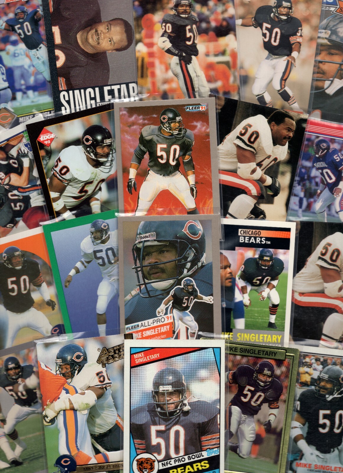 バ*ル様 SPORTS HEROES 1/1NFL mike singletar MIKE SINGLETARY