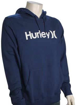 

Флисовый пуловер с капюшоном Hurley One and Only — синий Void — новинка