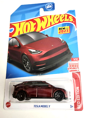 Hot Wheels Tesla Model Y Target special Red 37 2023 Red Edition