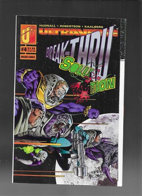The Solution #4 (Dec 1993, Malibu [Ultraverse]) [Break-Thru] Hudnall, Robertson