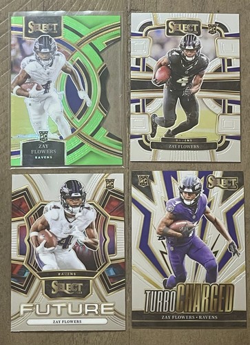 2023 Panini Select - Premier Neon Green Die-Cut #157 Zay