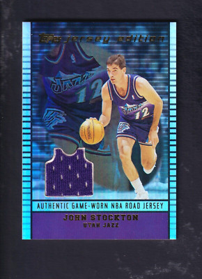 2002-03 Topps Jersey Edition #JEJHS John Stockton
