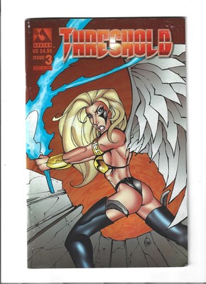 Threshold #3 Tales Of The CyberAngels Variant Cover Avatar Press Comics 1998 