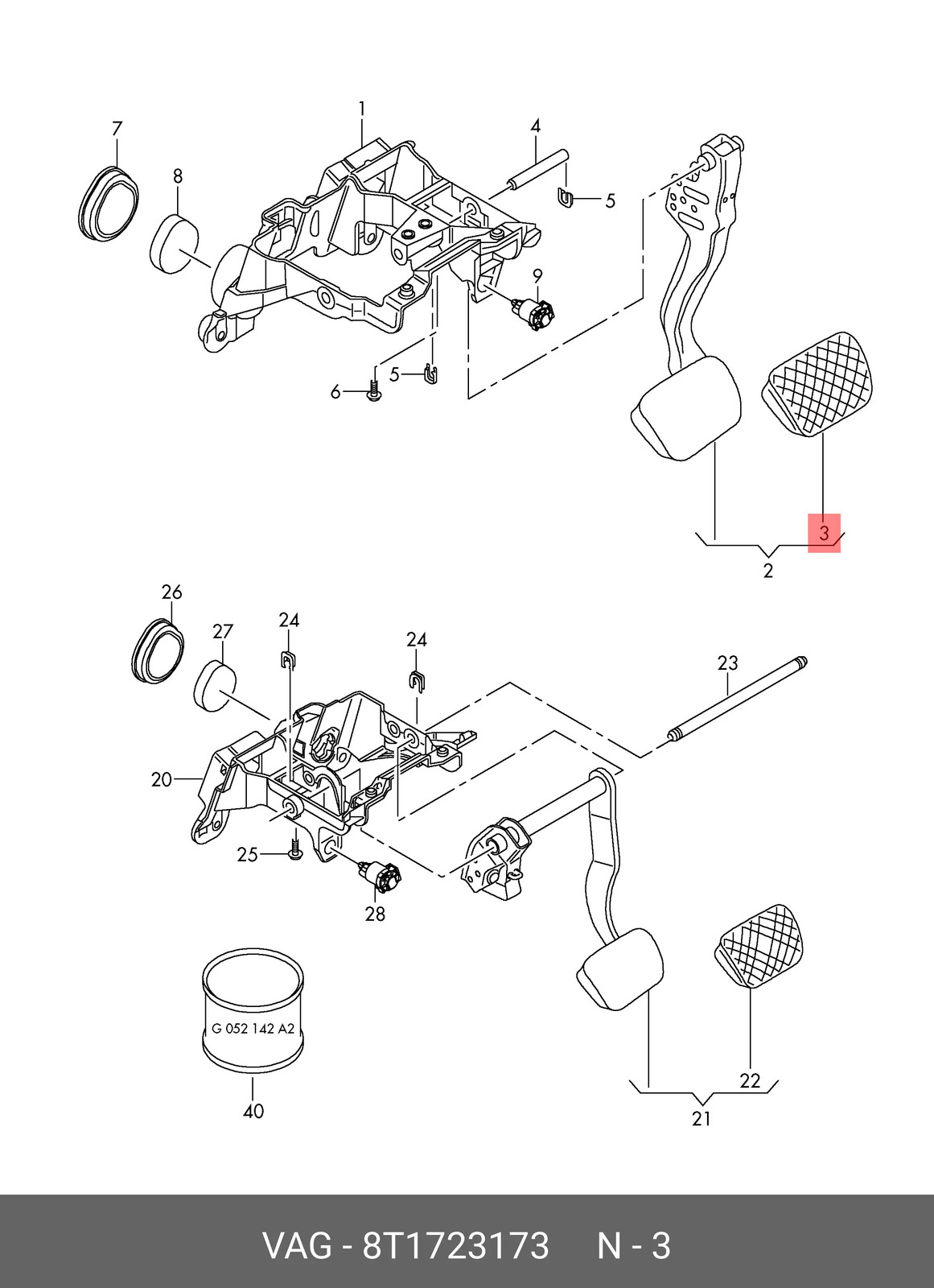 Original- Audi A5 B8 KAPPE 8T1723173
