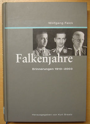 Falkenjahre Erinnerungen 1910-2003 Jagdflieger Wolfgang Falk Biografie Buch Book