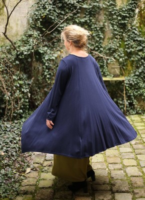 PRIVATSACHEN PRIVATSACHEN - LAGENLOOK SHIRT JACKE LARVEGAN GR 44 46 48 50 52 54 56 - RAUM