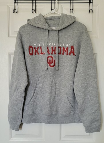 Oklahoma University Hoodie Gray Size M Myens Women's