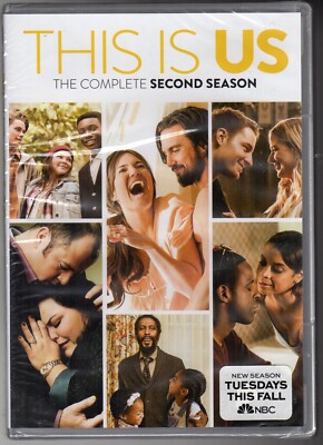 This Is Us: The Complete Second Season (2017-2018) DVD Mandy Moore  Brand New!