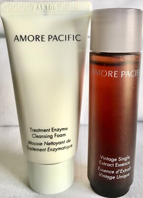 AMORE PACIFIC VINTAGE EXTRACT ESSENCE & ENZYME CLEANSING FOAM 1.0 fl oz NIB