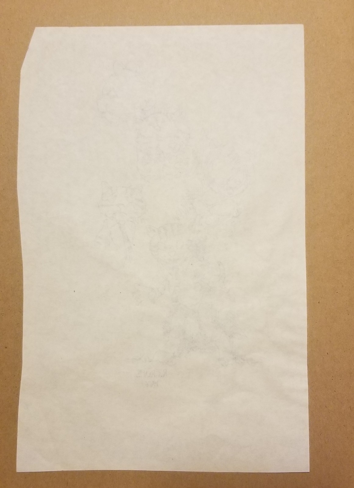 1966 R. Crumb Fritz the Cat pen & ink drawing. Rare Robert Crumb original art!