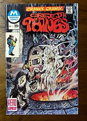Creepy Things #4 Charlton Comics Bronze Age Modern Variant horror vg