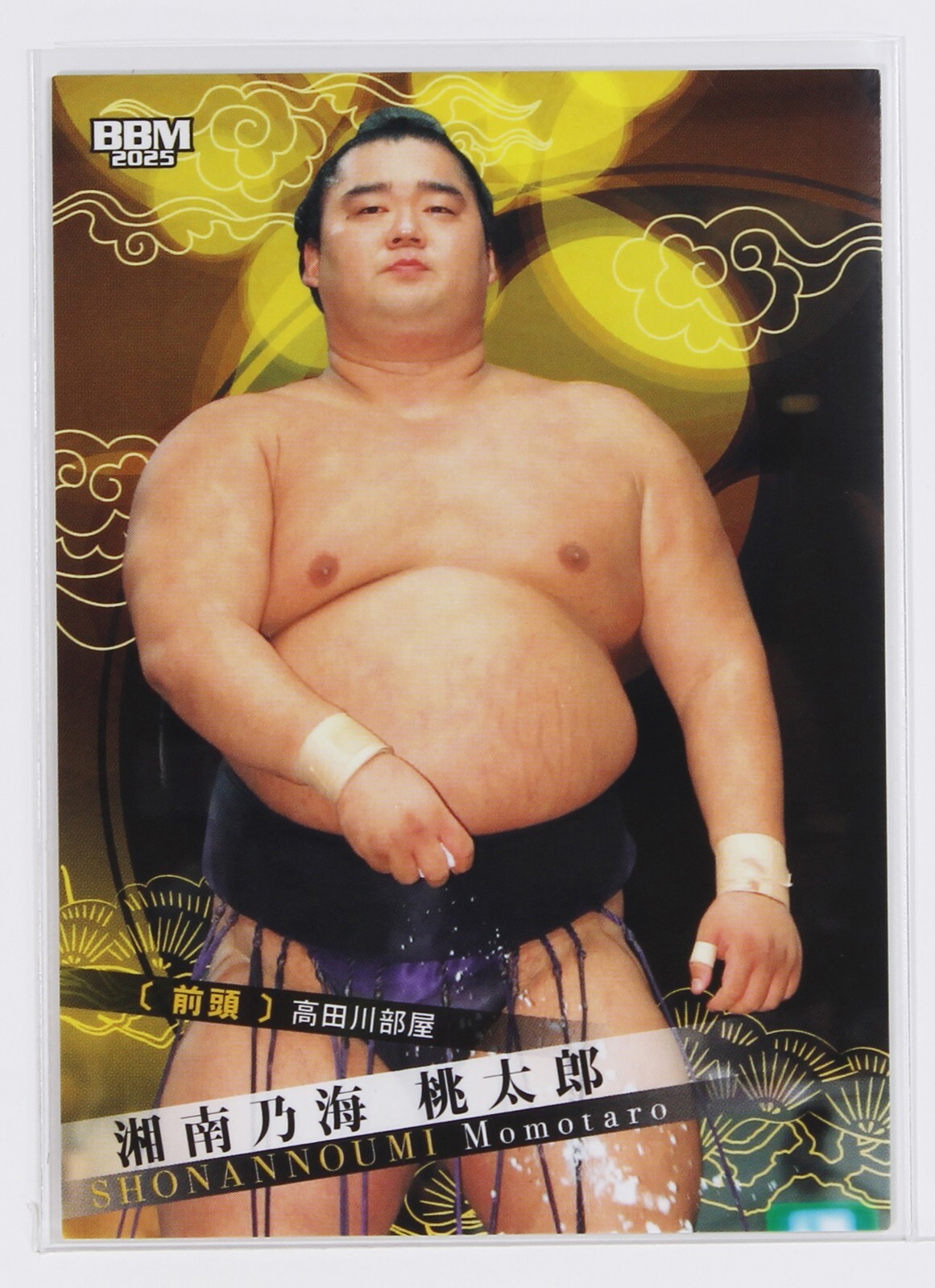 SHONANNOUMI MOMOTARO (Maegashira) - 2025 BBM Sumo Wrestling