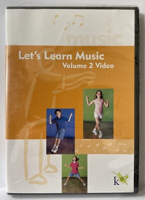 Let's Learn Music Volume 2 Video  (New Sealed DVD, K 12) Home School Pitch Tempo