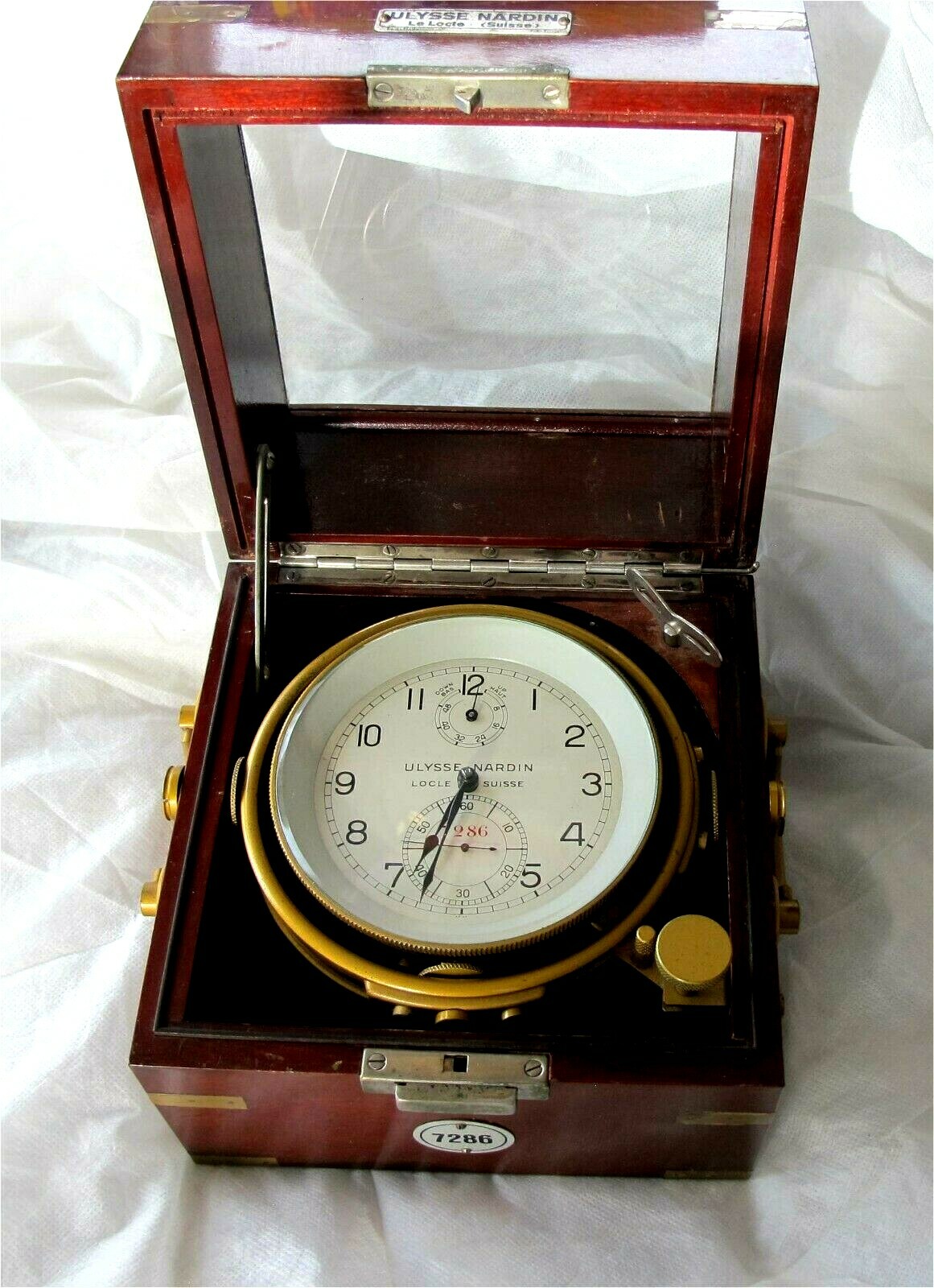 Ulysse Nardin Le Locle Swiss Marine Chronometer 48 Hour Working 1940