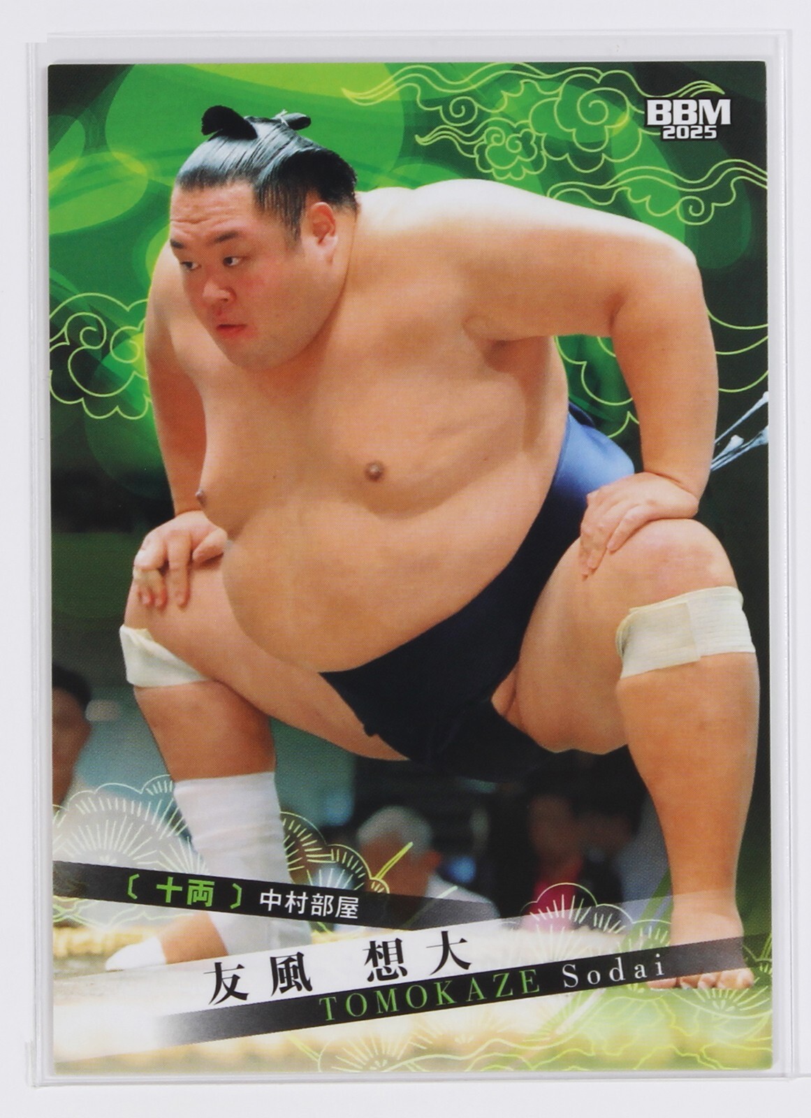 SUMO様 TOMOKAZE SODAI (Jūryō) - 2025 BBM Sumo Wrestling Trading Card | eBay