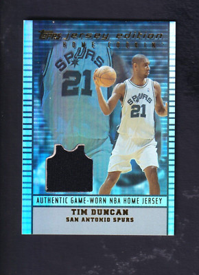 2002-03 Topps Jersey Edition #JETDU Tim Duncan H