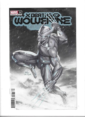 X Deaths of Wolverine #3 Inhyuk Lee Omega Spoiler Variant Marvel Comics 2022 NM