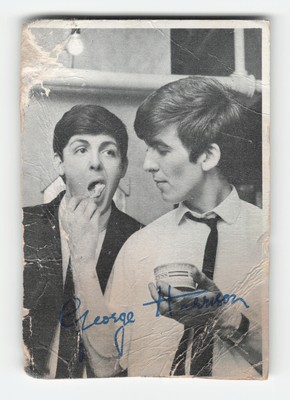 1964 Topps The Beatles #48 Paul, George Poor