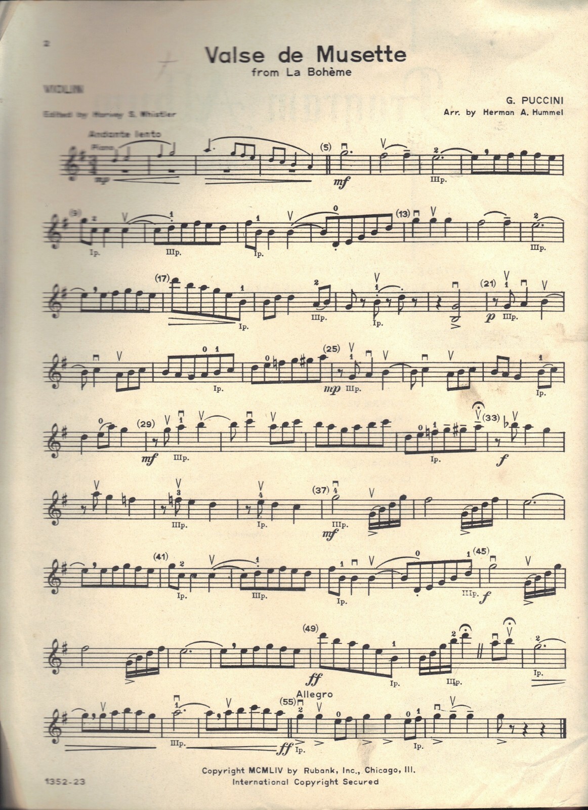 Violin Program Album For String Trio Violin Cello Piano Violin Lessons