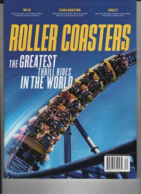 ROLLER COASTERS GREATEST THRILL RIDES IN THE WORLD MAGAZINE 2023 A360 MEDIA